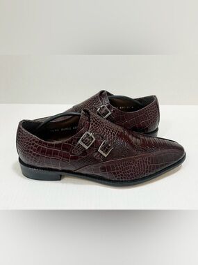 New Stacy Adams Kasimir Double Monk Strap Slip-On Men's Size 10 M